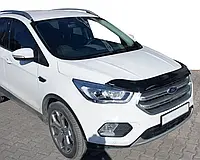 Дефлектор капота (мухобойка) 2016-2024 EuroCap для авто. Ford Kuga/Escape