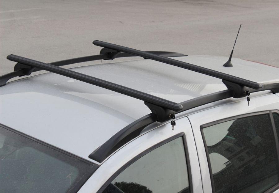 Перемички на звичайні рейлінги під ключ Bold Bar V1 (2 шт) Чорні для Kia Sorento XM 2009-2014рр.
