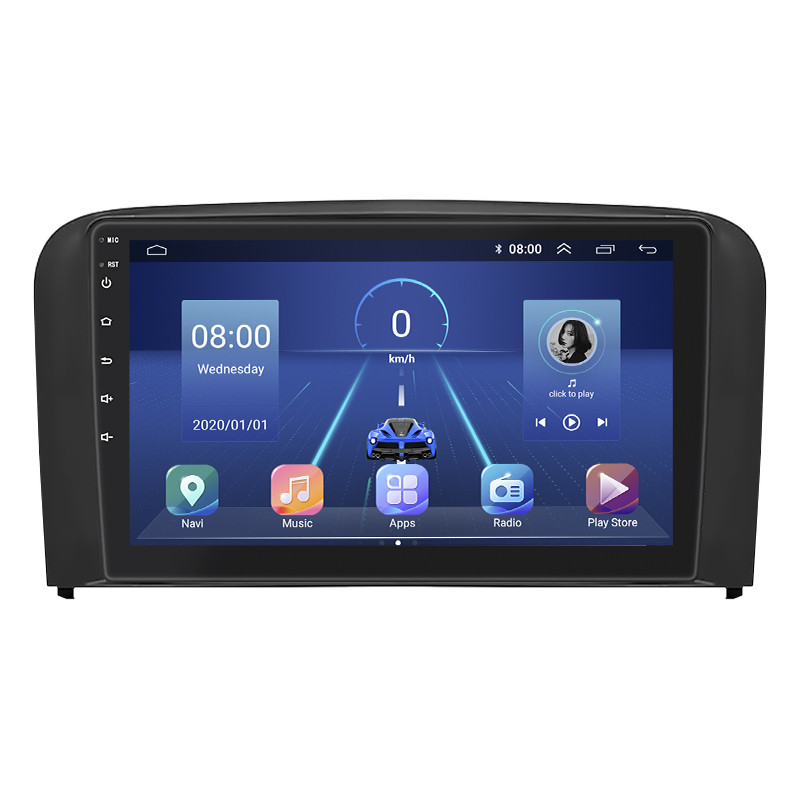 Lesko Standard Raditory для Volvo S80 I рестайлінг 2003-2006 екран 9 "4/32gb 4G Wi-Fi GPS TOP, фото 1