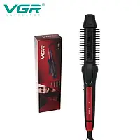 Електрогребінець щітка для укладання волосся VGR V 582 гребінець стайлер плойка для завивки накрутки локонів