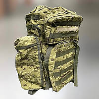 Военный рюкзак 80 л с Молли, Украинский Пиксель, тактический рюкзак для военных, армейский рюкзак Олива
