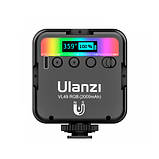 Накамерне LED-освітлення RGB, 1/4 магніт, 2000мАг, фотосвітло ULANZI VL49, фото 3