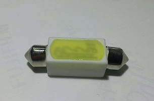 Светодиодная софитная автолампа T10, 36-38mm, (45 Lm) ceramic lamp