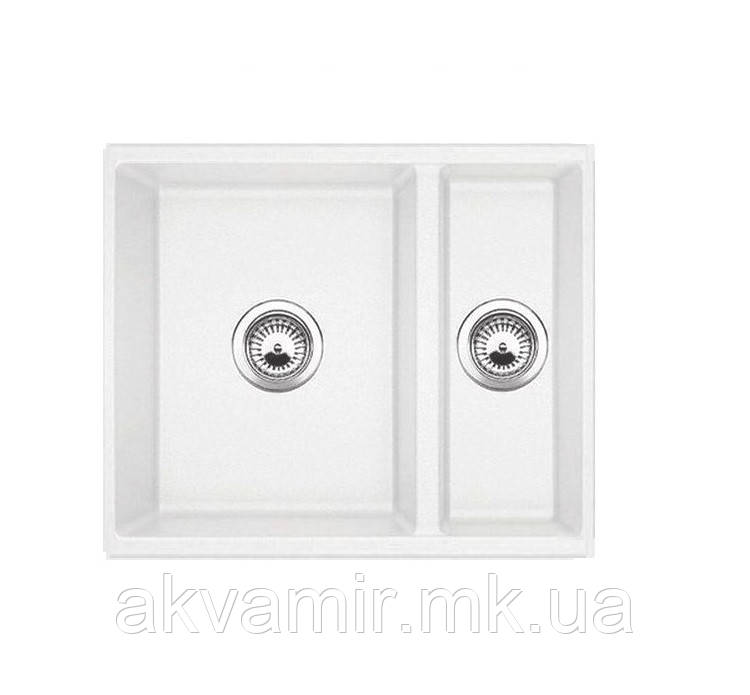 Мийка Fabiano Quadro 56*46*15 Alpine White (альпійський білий)