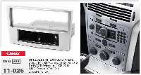 1-DIN переходная рамка OPEL Astra; Antara, Corsa; Zafira / GMC Terrain/ DAEWOO Winstorm, CARAV 11-026
