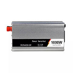 Перетворювач напруги інвертор UKC AC DC 12V-220V 1000W Power Inverter Silver, 7698464 — 980