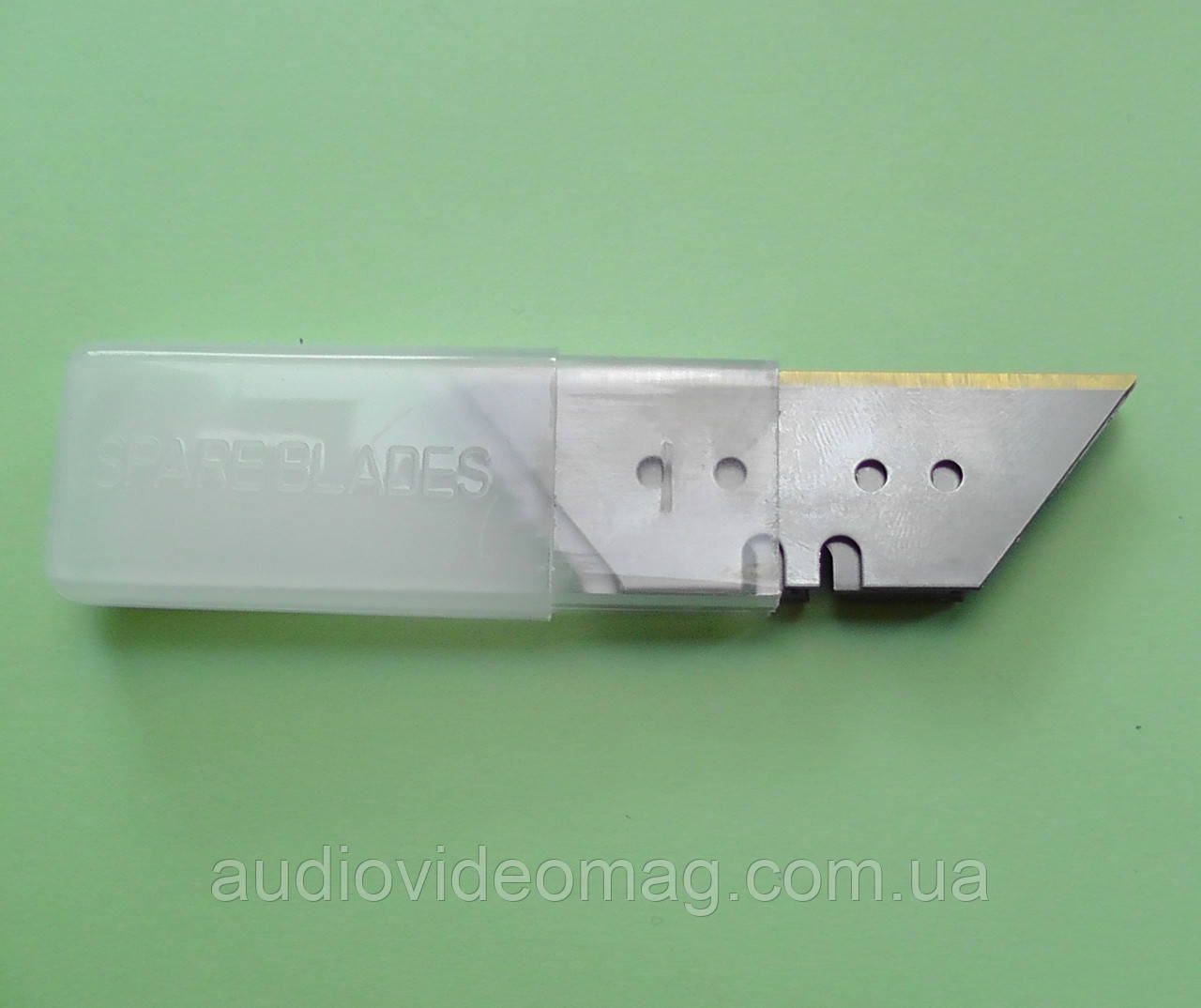 Леза змінні (10 шт) трапецієвидні для будівельного ножа, фото 1