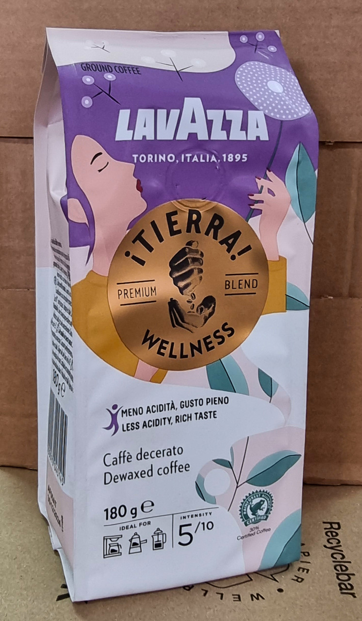 Кава мелена Lavazza "Tierra WELLNESS" 180 г Італія