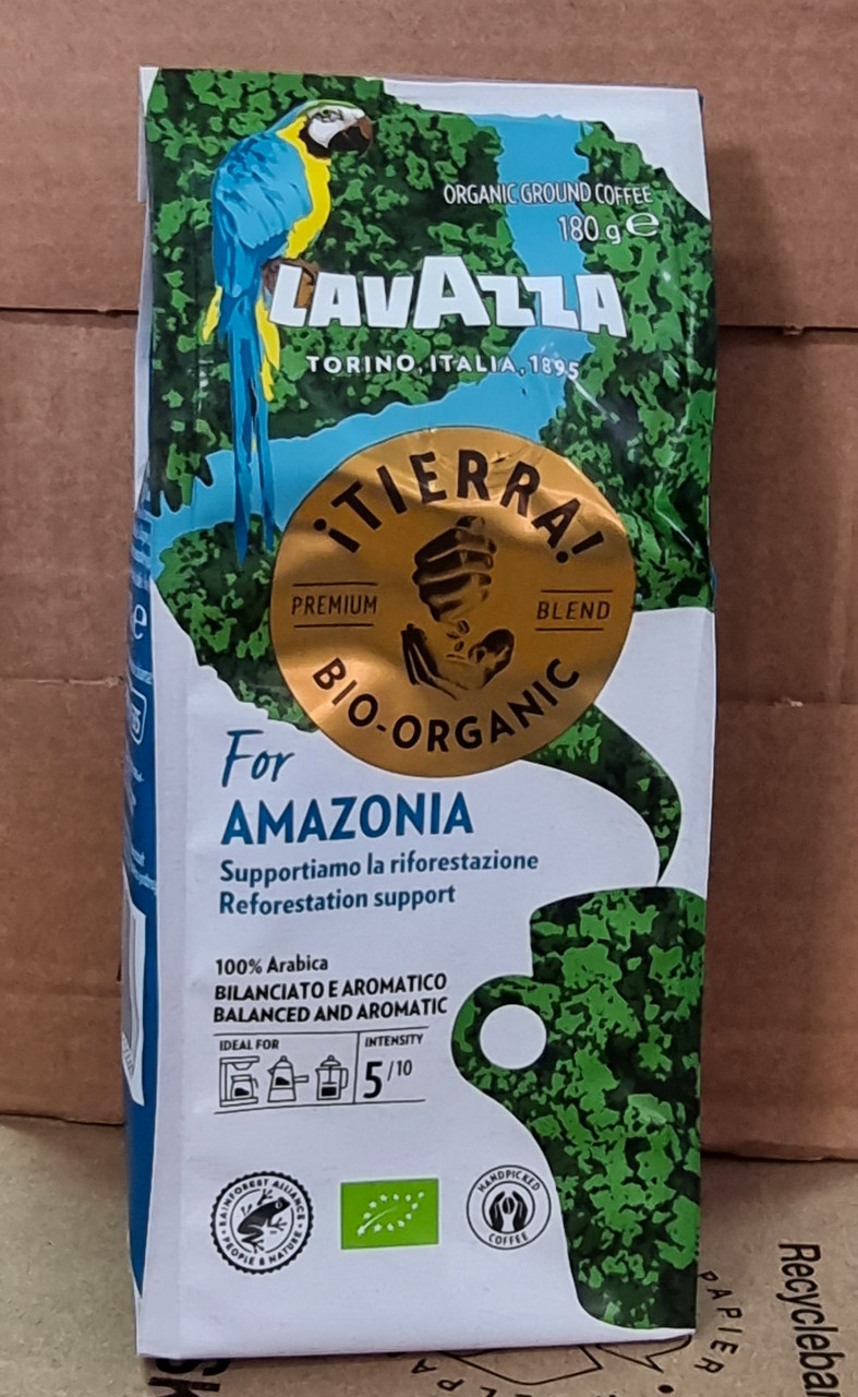 Кава мелена Lavazza "Tierra For Amazonia" 180г Італія