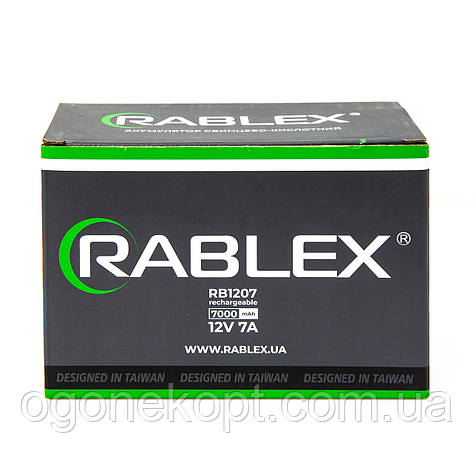 RABLEX RB-1207.12v7mah, фото 1