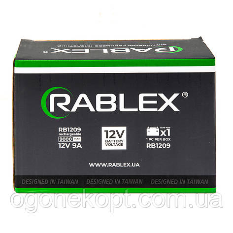RABLEX RB-1209.12v9mah, фото 1