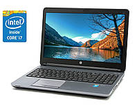 Ноутбук Б-класс HP 650 G1/15.6" / Intel Core i7 4 ядра 2.7GHz/8GB DDR3/500GB SSD/HD Graphics 4600/Win10/Webcam