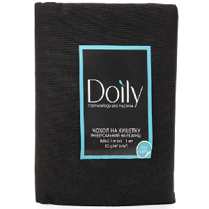 Чохол на кушетку 0.8*2.1м, Doily, чорний
