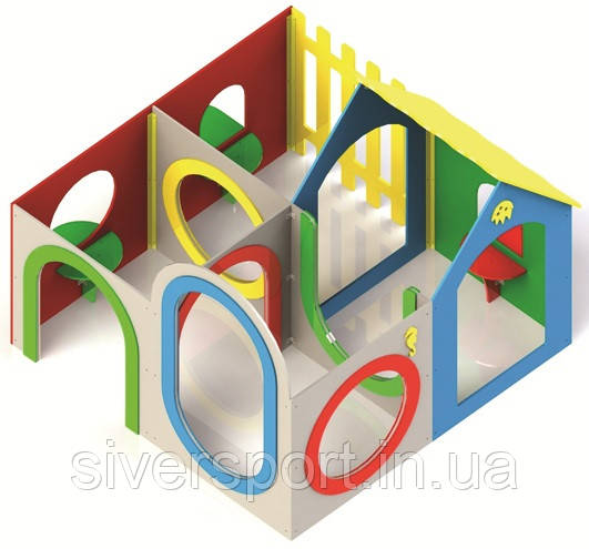 Будиночок "Лабіринт" малий SiverSport KID217, фото 1