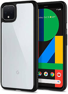 Чохол Spigen для Google Pixel 4 — Ultra Hybrid, Black (F26CS27571)