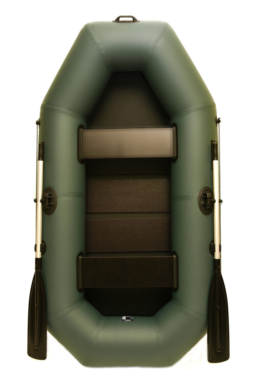 Двомісна човен надувний пвх для риболовлі Grif boat G-240