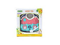 Музыкальная игрушка "Домик", розово-голубая - Baby Team 8627