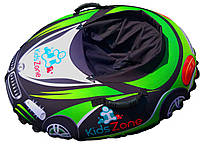Тюбинг "RacingСars" автомобить машинка для детей Надувные Санки Ватрушка из ПВХ салатовая