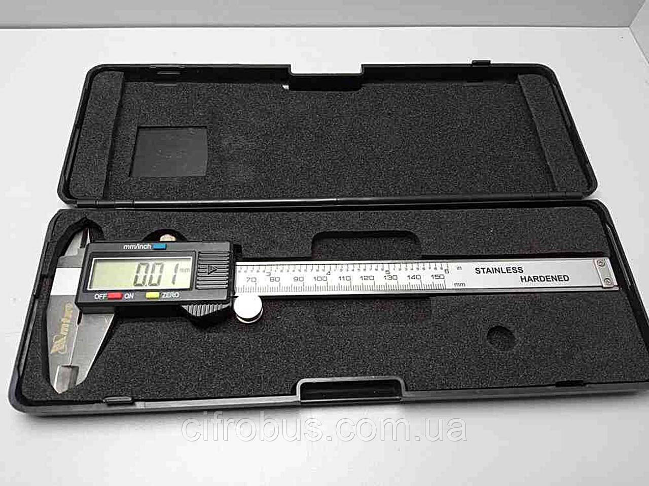 Штангенциркуль мікрометр Б/У MTX 316119 150 мм, фото 1