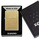 Zippo Classic Street Brass 48267, запальничка зипо Street Brass, фото 3