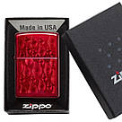 Zippo Iced Zippo Flame Design 29824, запальничка зиппо-гельце, фото 3