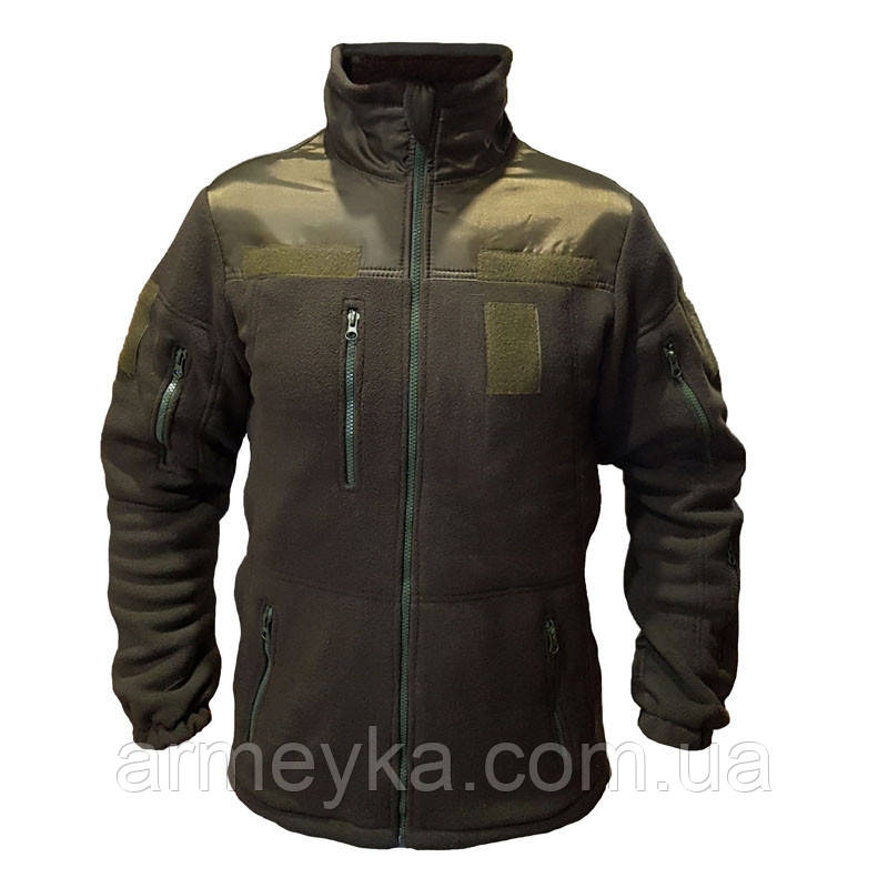 Фліс тактична кофта polar олива фліс