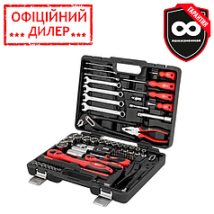 Професійний набір інструменту INTERTOOL ET-6073 1/2" & 1/4" 72ед