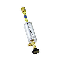 Інжектор масла 1/4" FFLx1/4" MFL, з вентилем (Mastercool, США) 90375