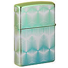 Zippo Pattern Design 49813, запальничка зипо зелена, фото 2