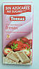 Шоколад без цукру Torras білий з шматочками полуниці Іспанія 75г, фото 4