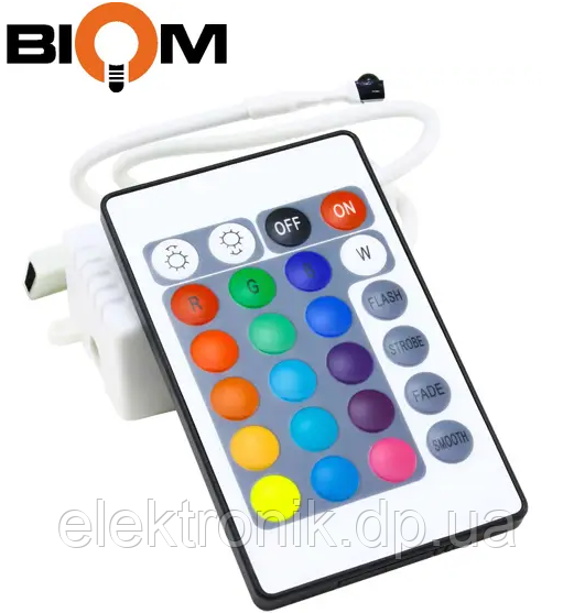 Контроллер RGB OEM 6А-IR-24 кнопки