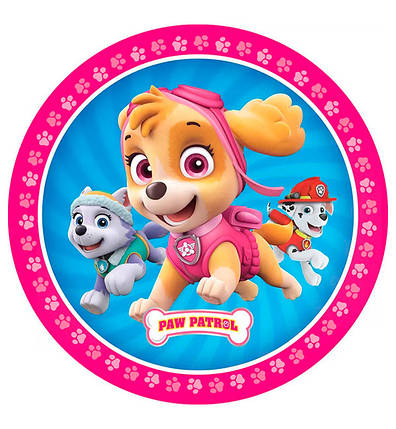 Паперові тарілки "Скай" (10 шт.), Ø - 18 см, фото 1