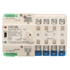 Автомат введення резерву GEYA 4-полюсний ATS W2R 4P 63A 220 V ATS-W2R-4P-63A