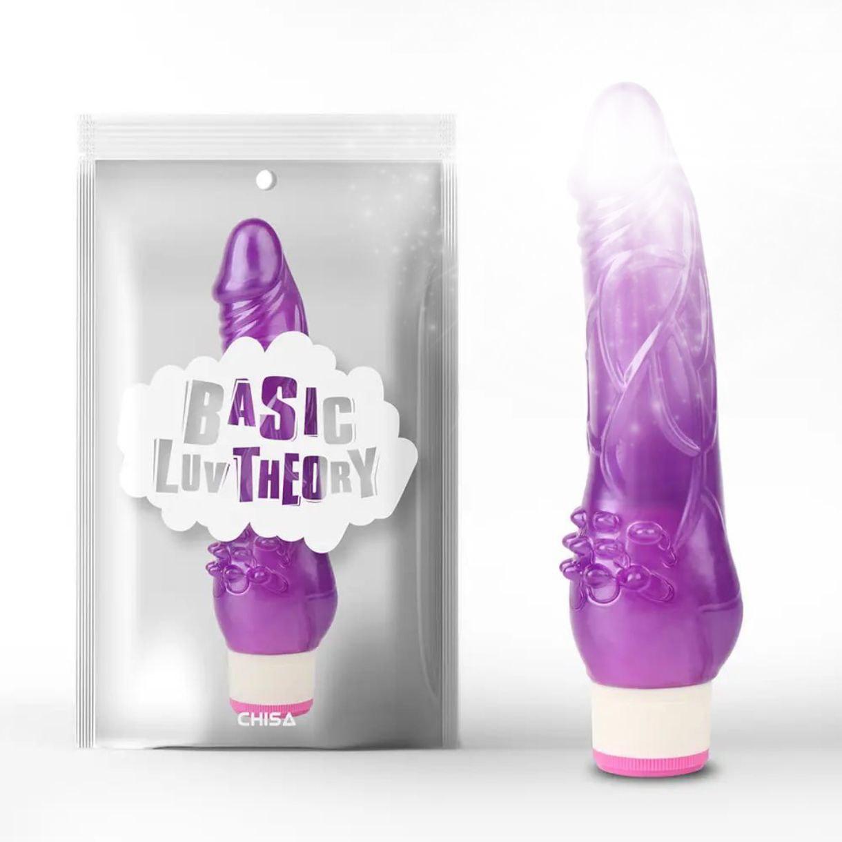 Вибратор Chisa Basic Luv Theory фиолетовый; 20,5 см Вибраторы мастурбаторы секс-шоп, фото 1