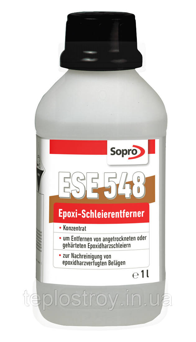 Sopro ESE 548 - Рідина для видалення засохлої епоксидної затирки. 1л