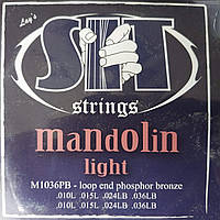 Струни для мандоліни SIT M1036PB Phosphor Bronze/Loop End Light (10-36)