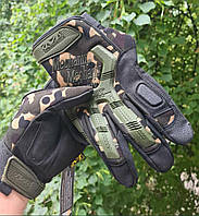 Тактические перчатки Mechanix Wear M-Pact цвет мультикам Тактические перчатки M-pact с черными накладками DIO