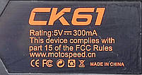 Клавіатура Motospeed CK61 Red Switch, Full RGB Нова, фото 4
