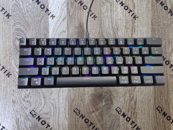 Клавіатура Motospeed CK61 Red Switch, Full RGB Нова