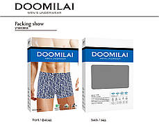Чоловічі боксери стрейчеві з бамбука «DOOMILAI» Арт.D-01686, фото 4