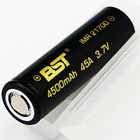 Аккумулятор 21700 45A BST 3.7V 4500mah (Черный)