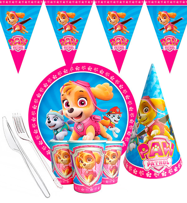 Набір паперового посуду "Скай" на 10 персон