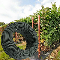 Дріт для виноградників із ПВХ покриттям, сірий 2/3.5мм, 100м, (Польща)