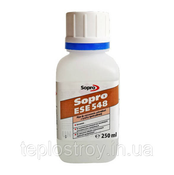 Sopro ESE 548 - Рідина для видалення засохлої епоксидної затирки. 250мл