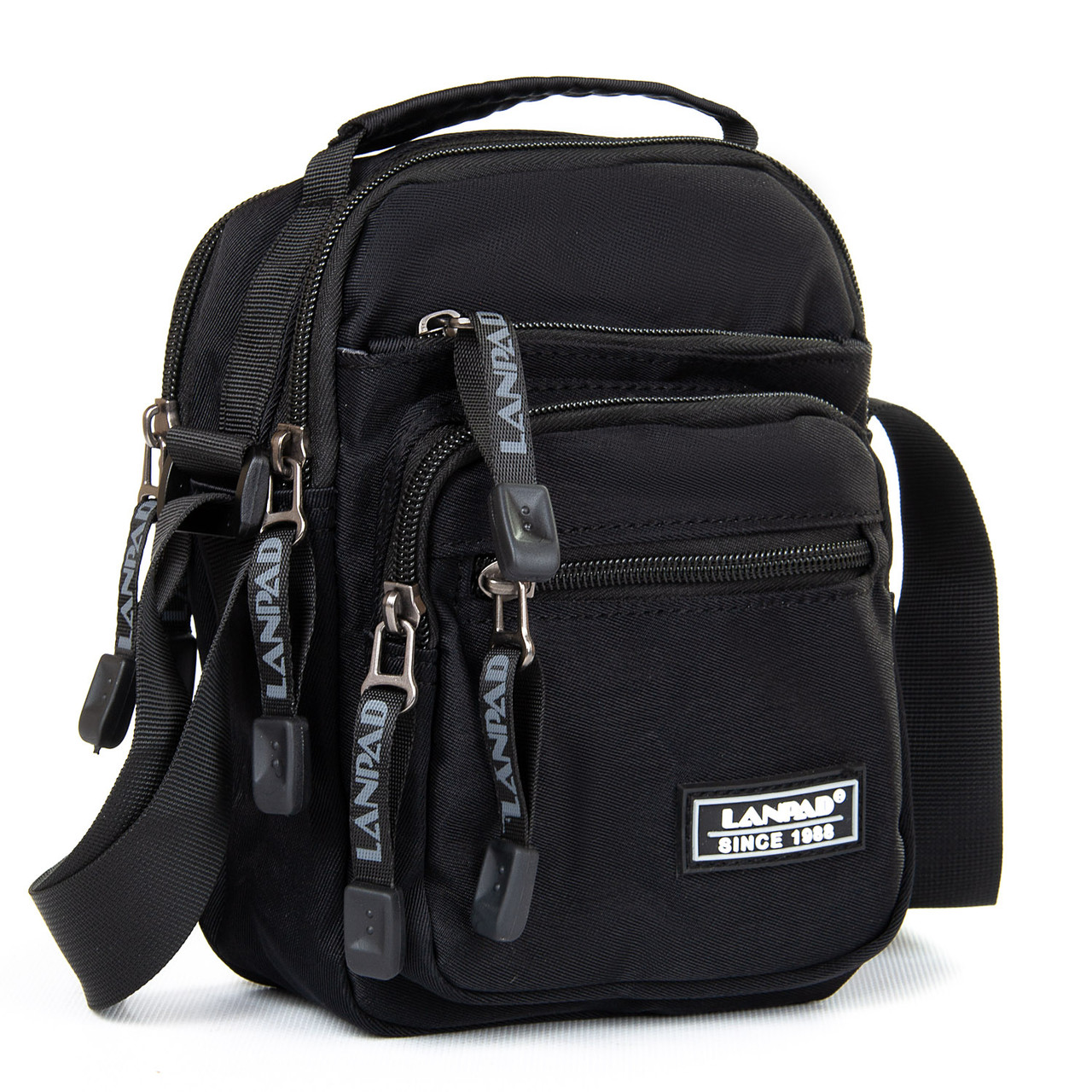 Сумка Чоловіча Планшет нейлон Lanpad 53236 black, фото 1