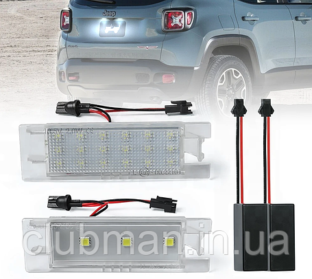 LED підсвітка номера для JEEP (Джип) Renegade 2014-..., фото 1