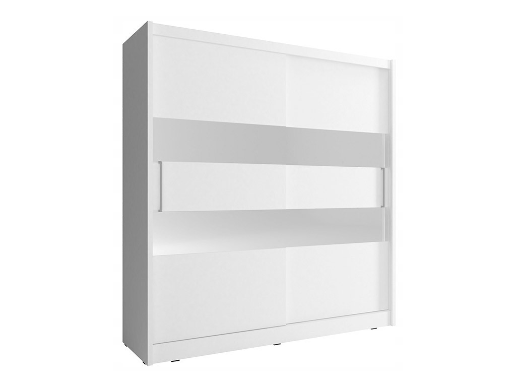 Шаф-купі Maja II 180 ДСП ламінований, МДФ, білий, дуб Сонома, дуб Сонома, фото 1