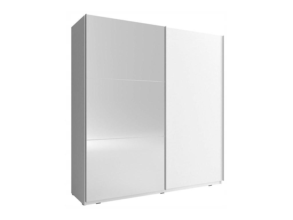 Шаф-купе Mika II 200 ДСП ламінована, МДФ, білий, дуб Сонома, дуб Сонома, фото 1