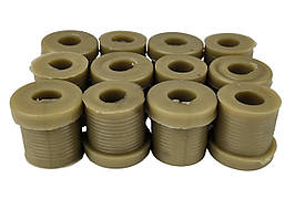 Втулка ресори Москвич 408, 412, 2140, ІЖ-ОДА 2717, 27175 поліуретан (к-кт 12 шт) 17820