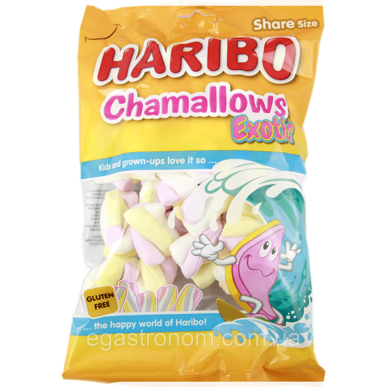 Маршмелоу Харібо екзотичний Haribo exotic 175g 12шт/ящ (Код: 00-00014453)